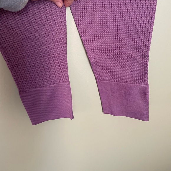 PINK Active Thermal Waffle Knit Joggers Sz M - Picture 2 of 6